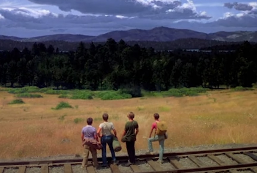 Screenshot from the movie Stand By Me (1986)