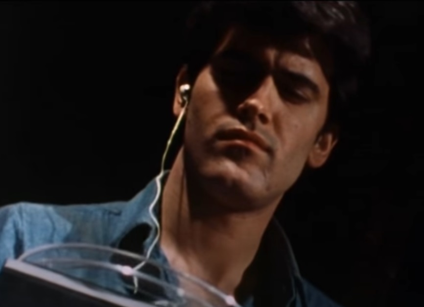 Screenshot from the movie The Evil Dead (1981)