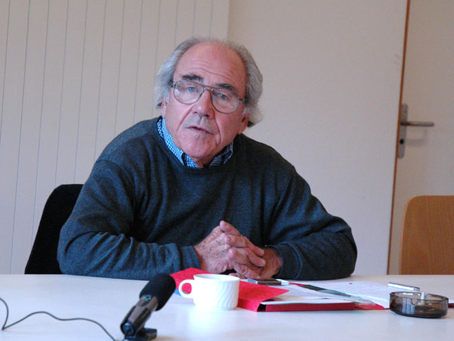 Portrait Photo of Jean Baudrillard  at European Graduate School