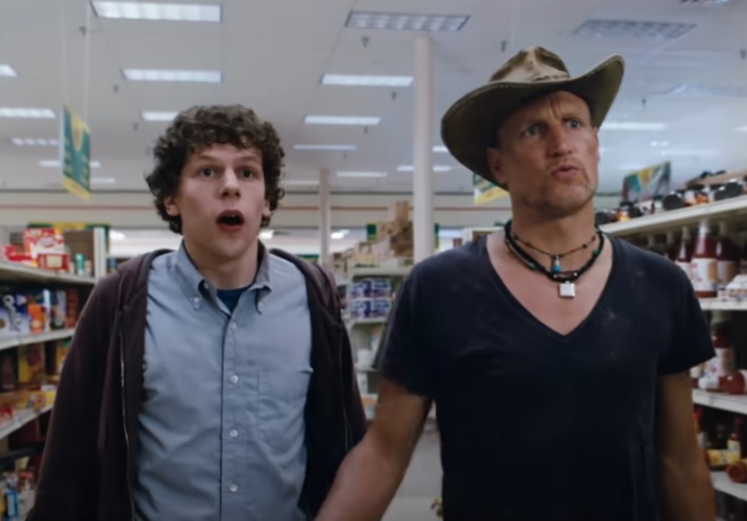 Screenshot from the movie Zombieland (2009)