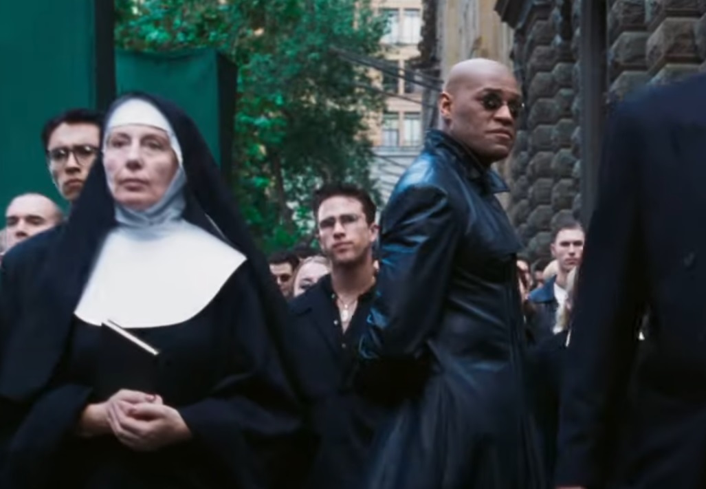 Screenshot from the movie The Matrix (1999)