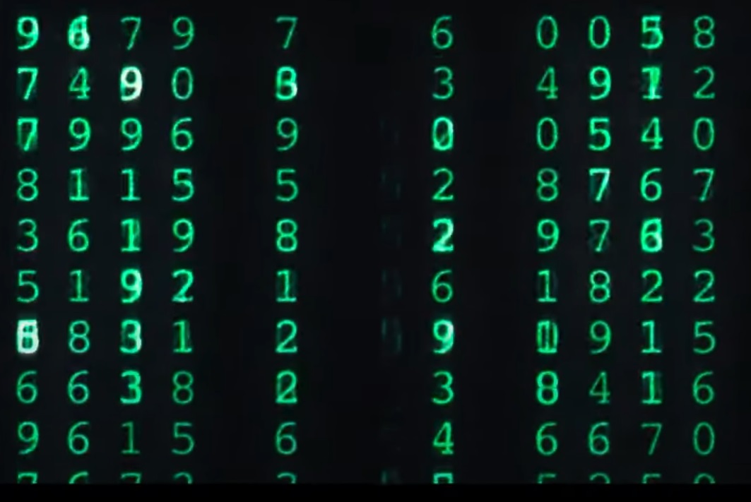 Screenshot from the movie The Matrix (1999)