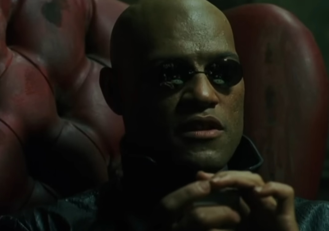 Screenshot from the movie The Matrix (1999)
