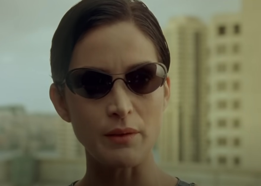 Screenshot from the movie The Matrix (1999)