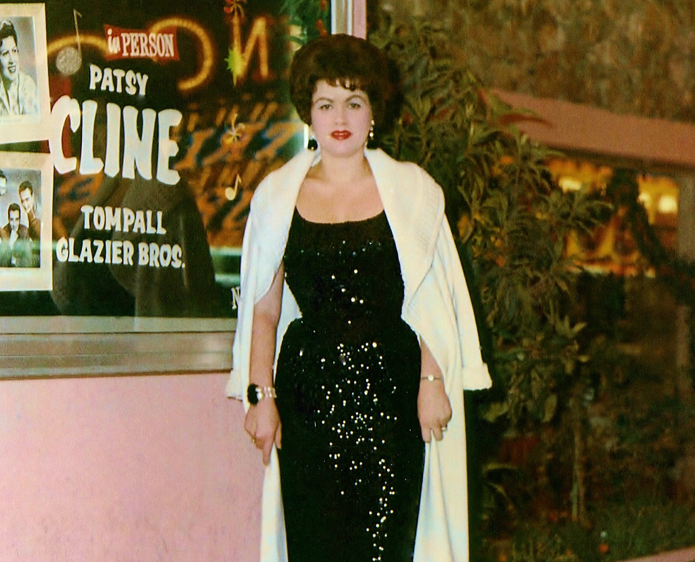 Patsy Cline At The Mint Casino In Las Vegas, Nevada. Circa 1962