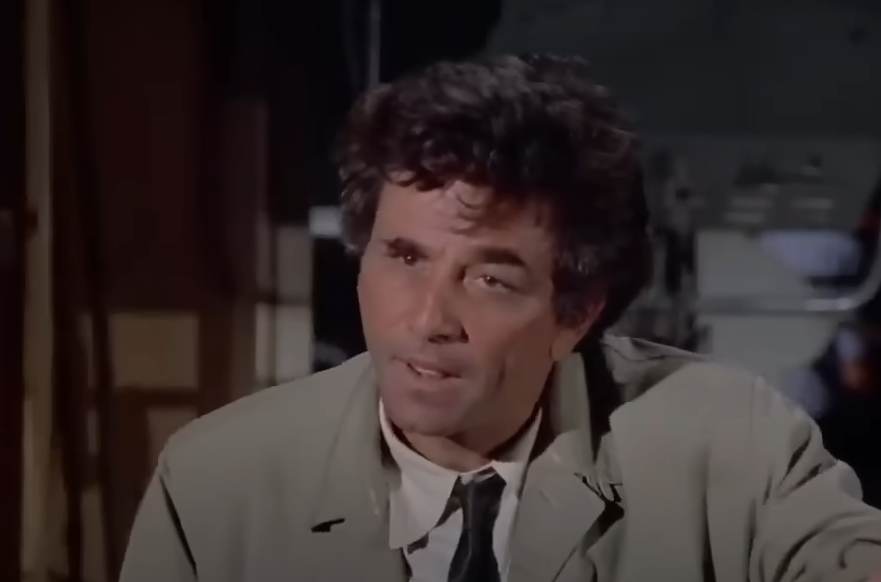 Peter Falk as Columbo