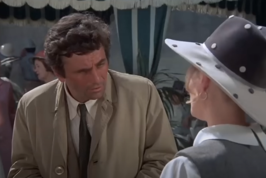 Peter Falk as Columbo