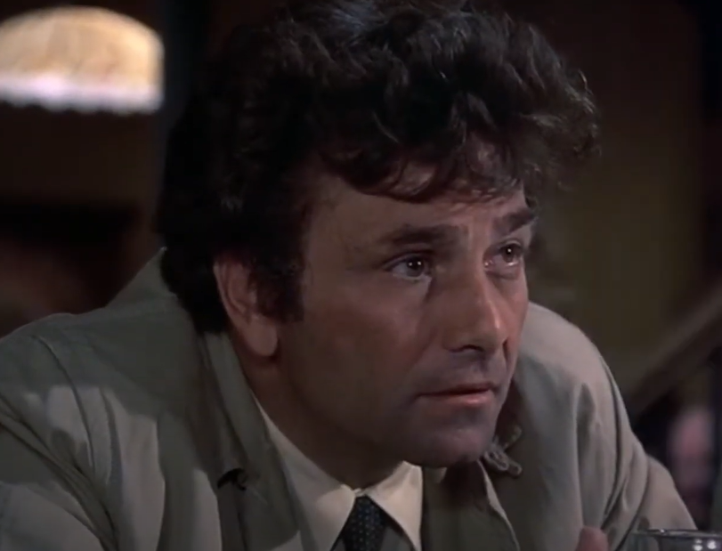 Peter Falk as Columbo