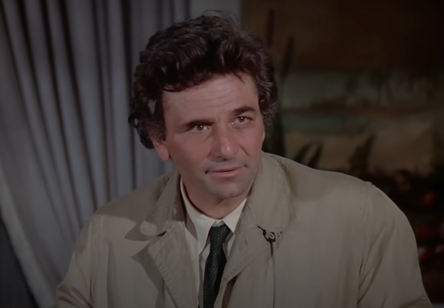 Peter Falk as Columbo