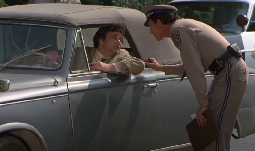 Peter Falk as Columbo