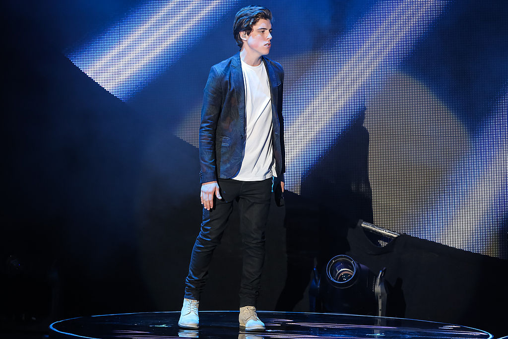 Sam Woolf in a white shirt