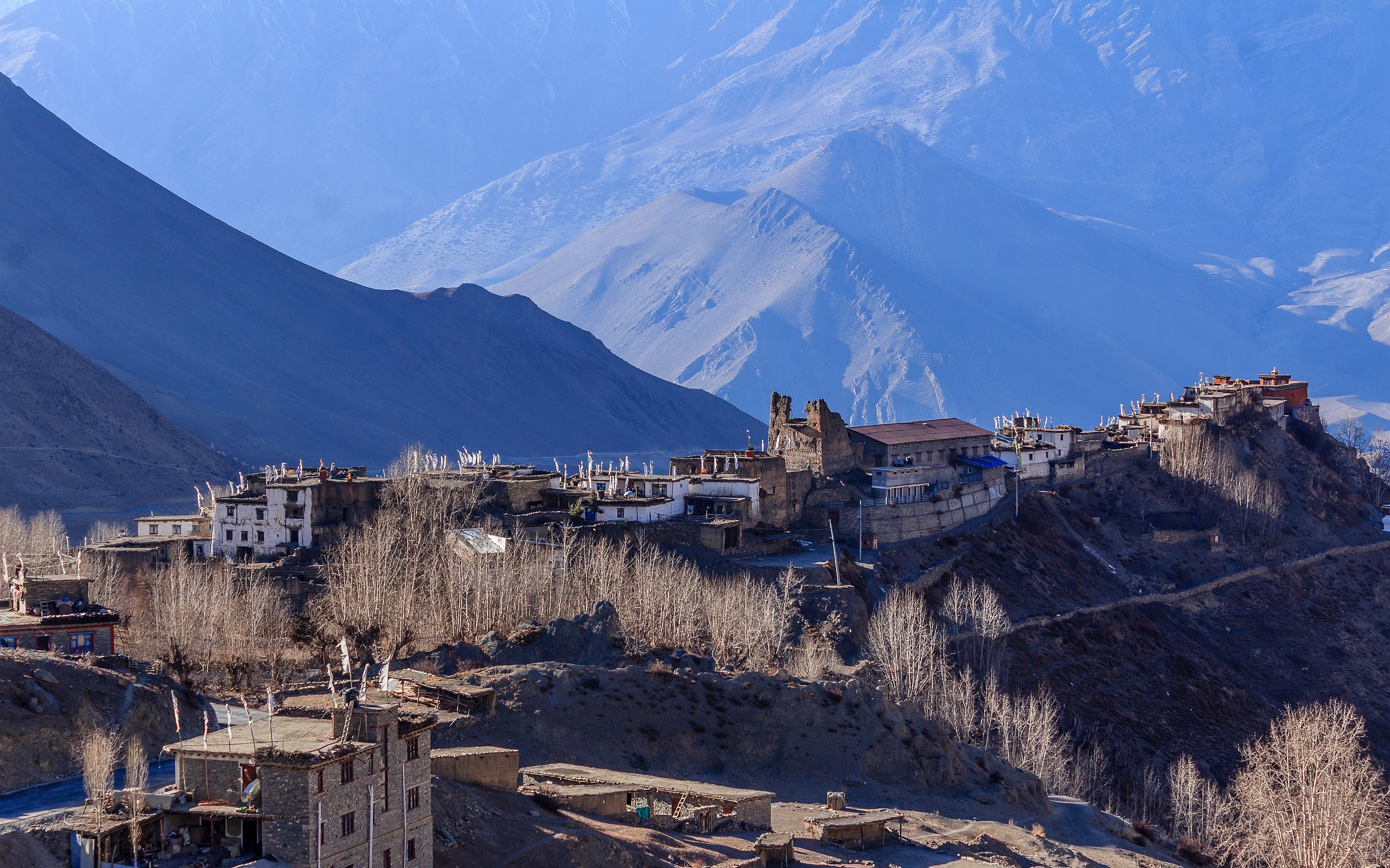 Jharkot is a village in Mustang District