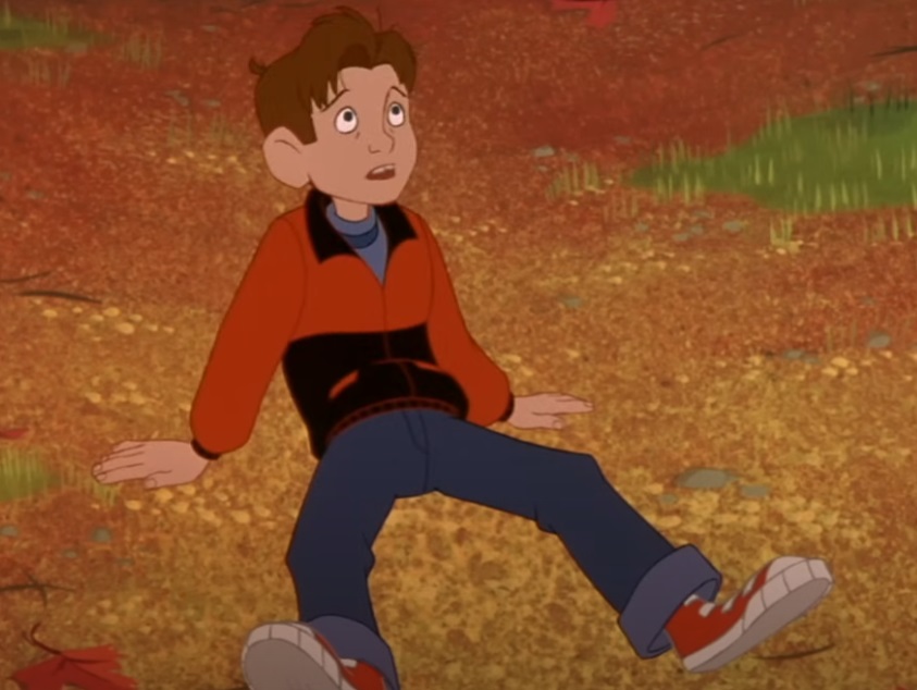 Screenshot from the movie The Iron Giant (1999)