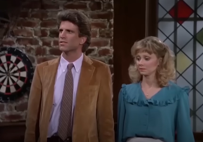 Screenshot from the American television sitcom Cheers (1982-1993)