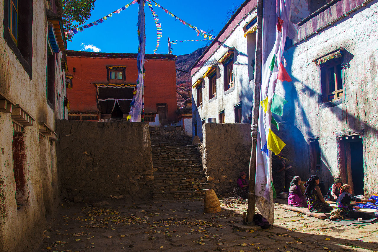 oldest monastery in Mustang, Ghar Gompa.