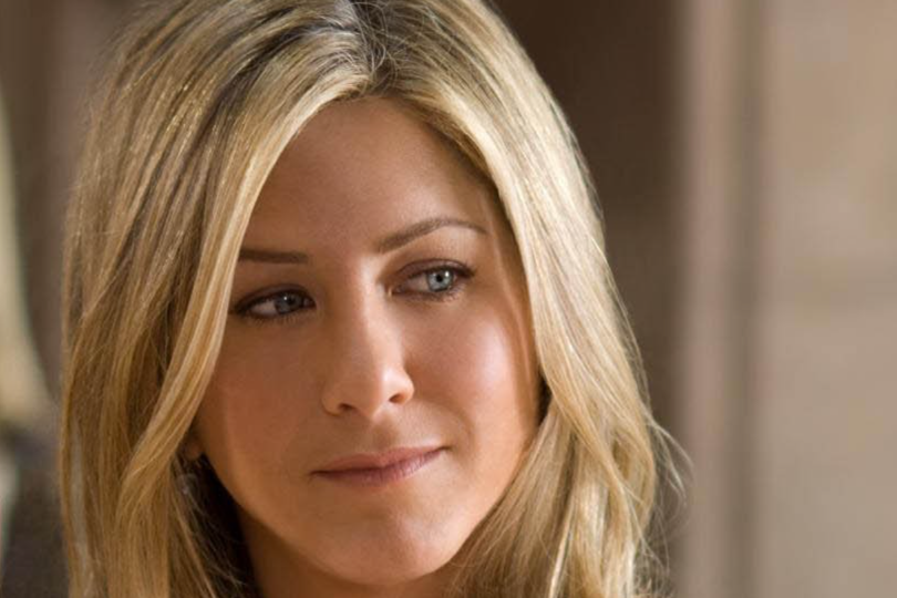 Jennifer Aniston with blonde hair