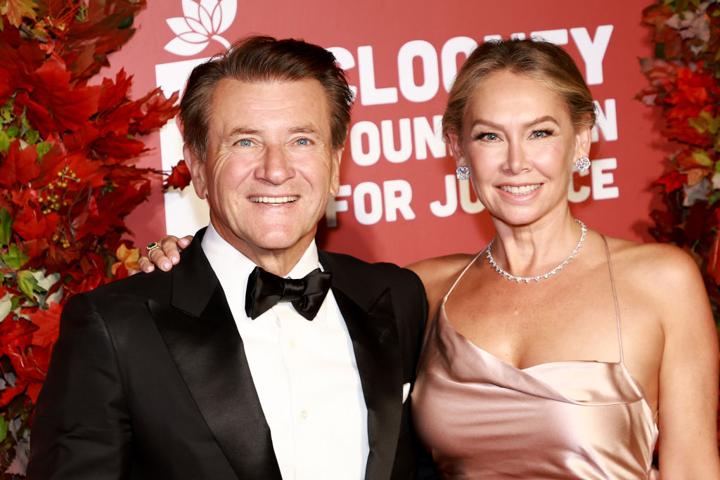 Robert Herjavec and Kym Johnson