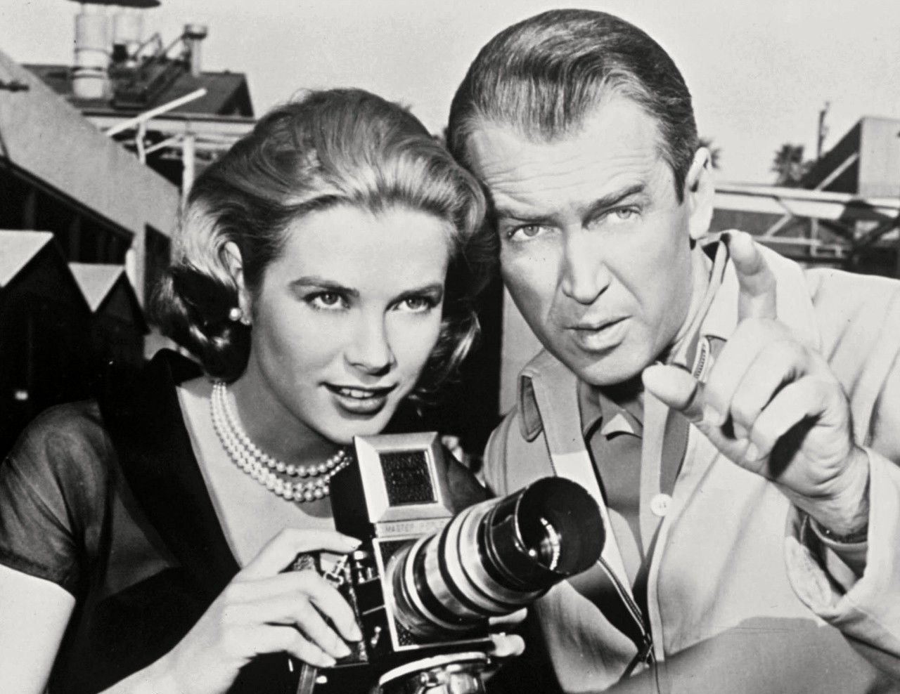 Grace Kelly & James Stewart