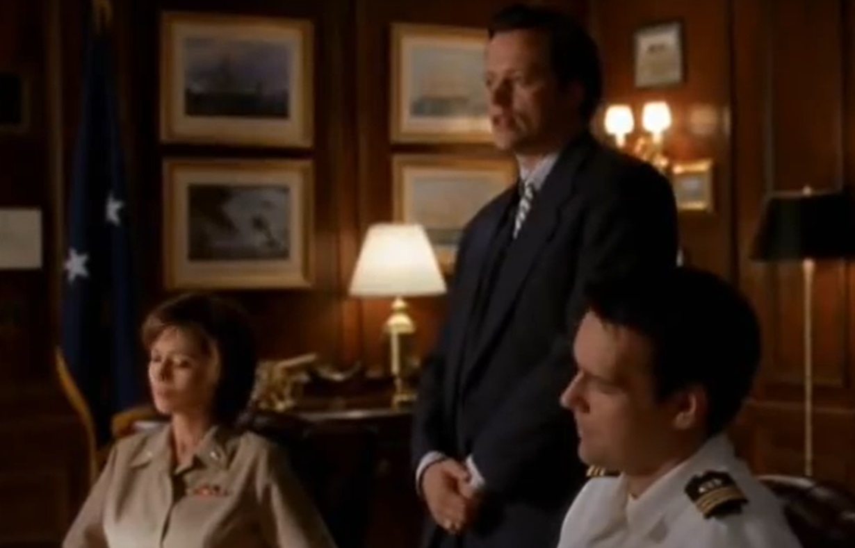 Screenshot from the American legal drama TV series JAG (1995-2005)