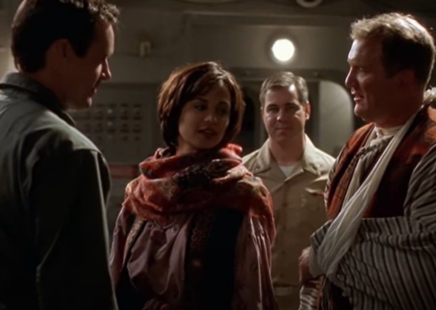 Screenshot from the American legal drama TV series JAG (1995-2005)