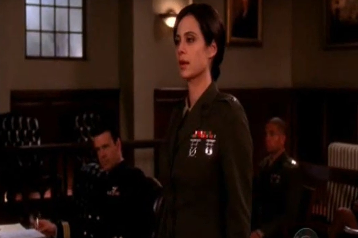 Screenshot from the American legal drama TV series JAG (1995-2005)