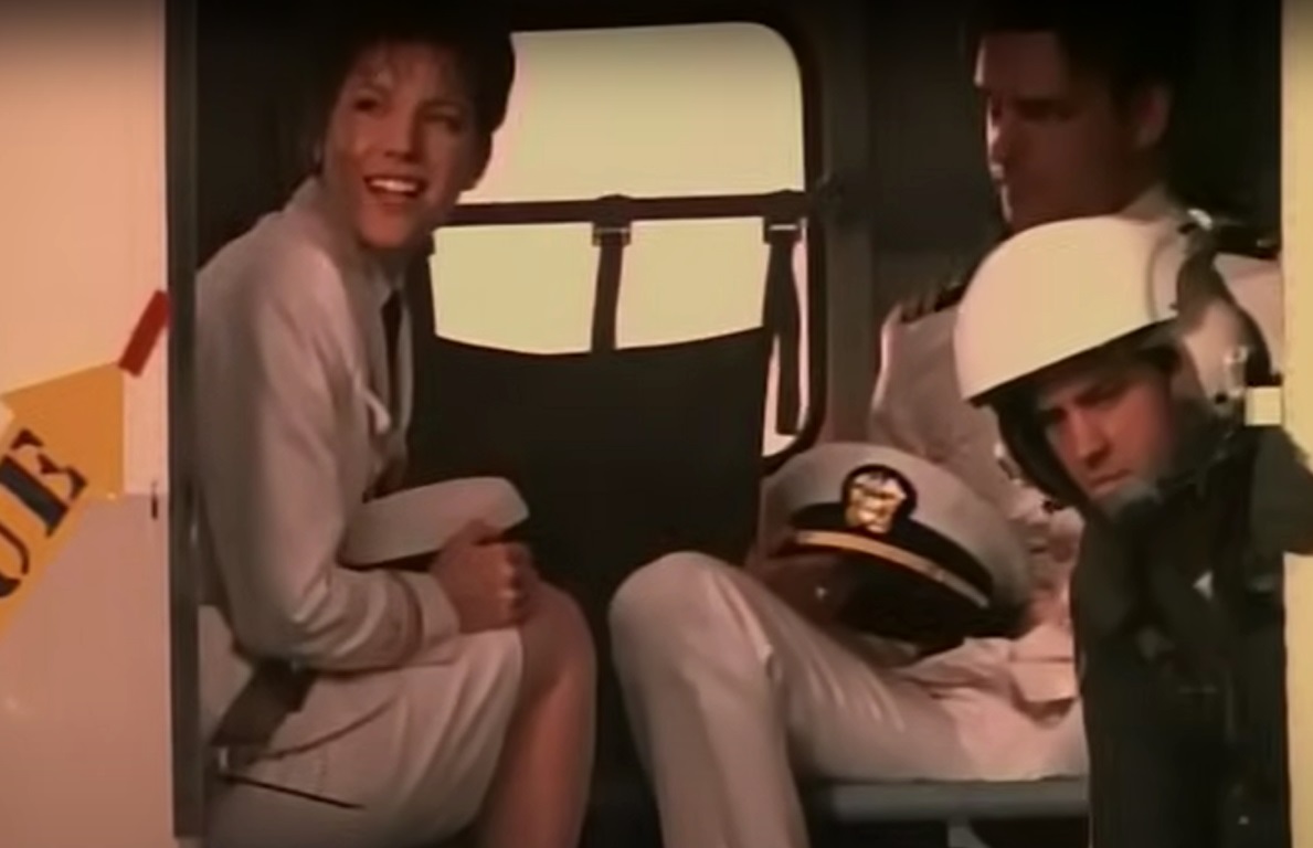 Screenshot from the American legal drama TV series JAG (1995-2005)