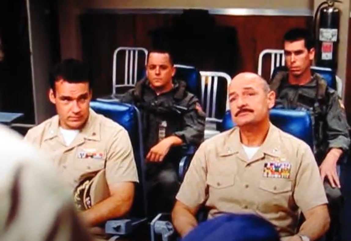 Screenshot from the American legal drama TV series JAG (1995-2005)