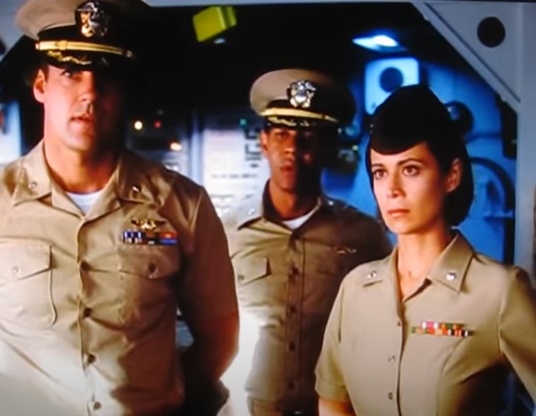Screenshot from the American legal drama TV series JAG (1995-2005)