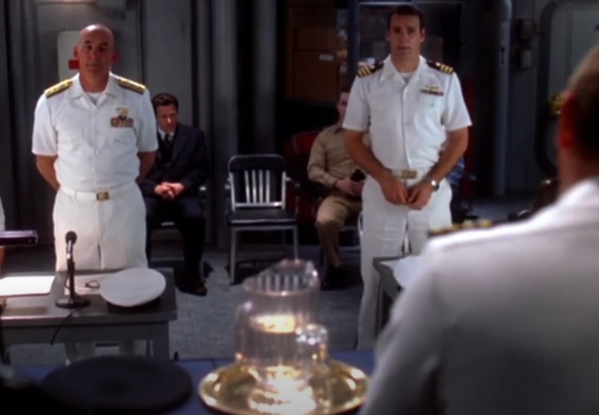 Screenshot from the American legal drama TV series JAG (1995-2005)