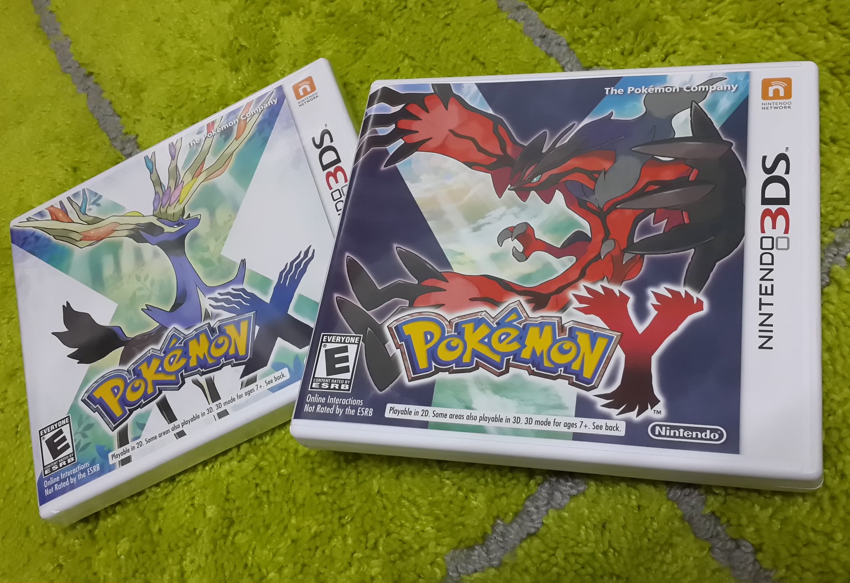 Pokemon X & Y 3ds