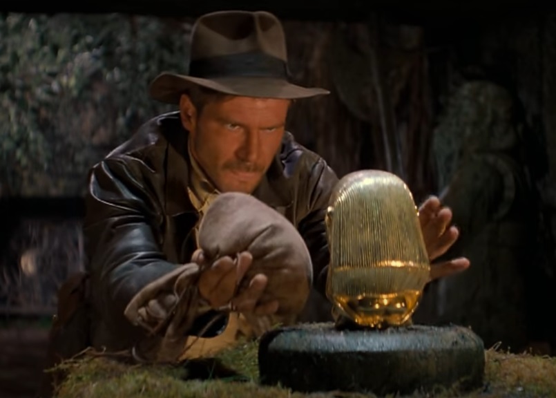 Screenshot from the movie Raiders of the Lost Ark (1981)