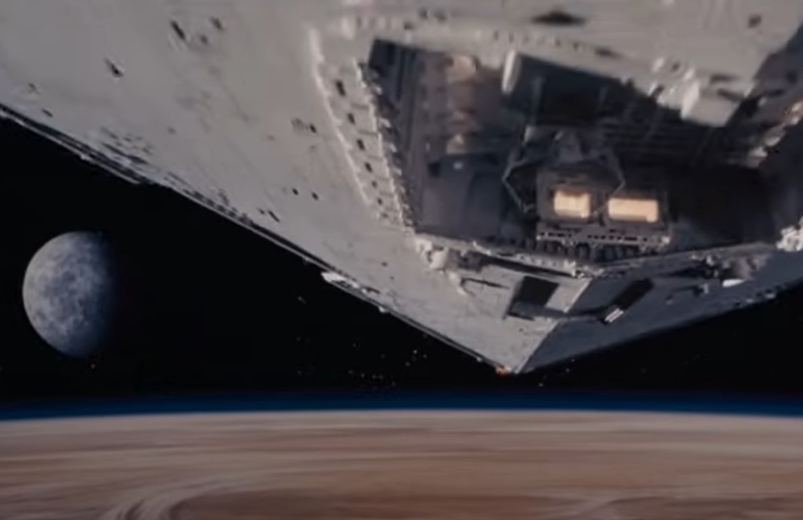 Screenshot from the movie Star Wars: Episode IV – A New Hope (1977)