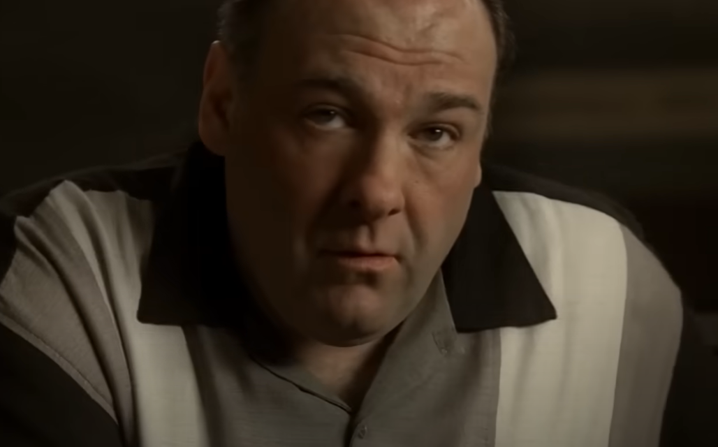 James Gandolfini as Tony Soprano in The Sopranos