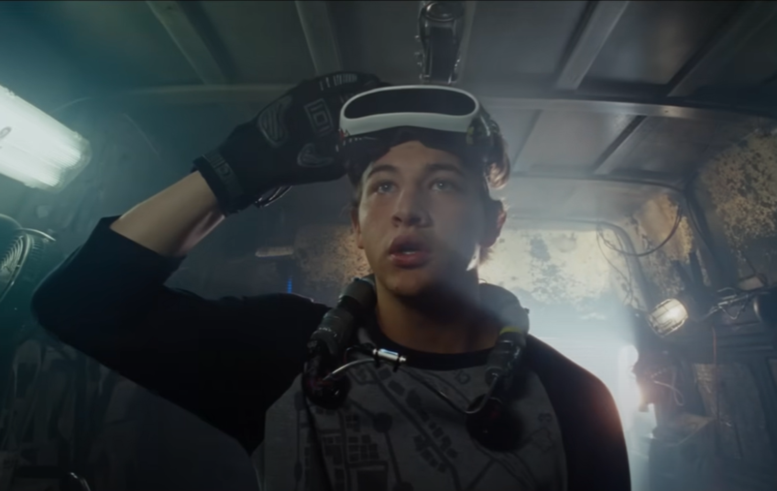 Screenshot of Tye Sheridan from - Ready Player One (2018)