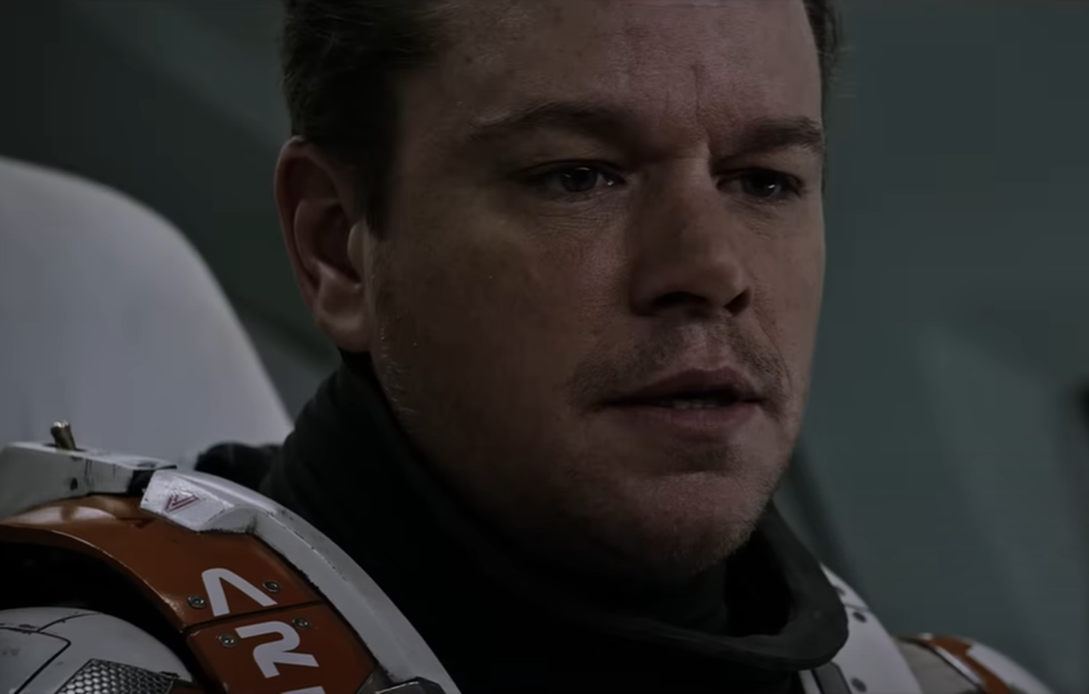 Screenshot of Matt Damon from - The Martian (2015)