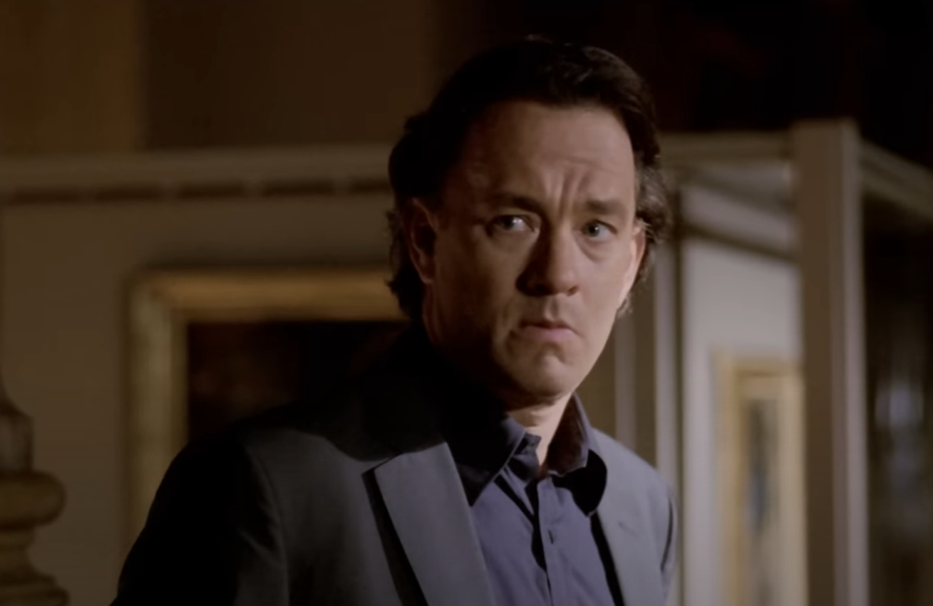 Screenshot of Tom Hanks from The Da Vinci Code (2006)