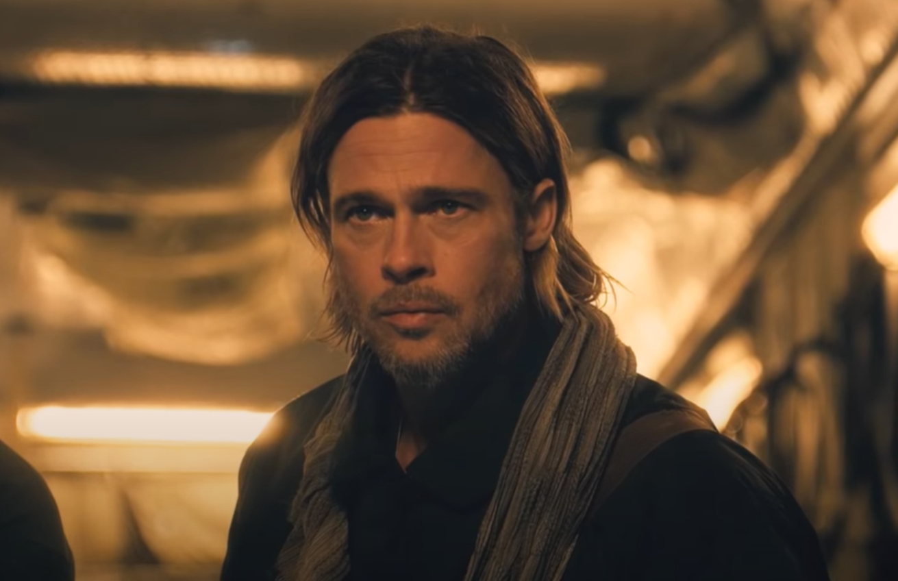 Screenshot of Bratt Pitt from - World War Z (2013)