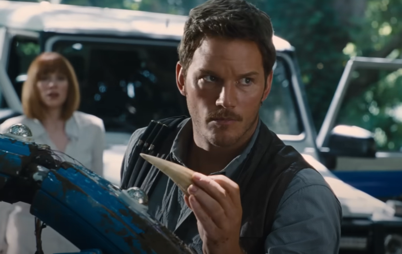 Screenshot of Chris Pratt from - Jurassic World (2015)