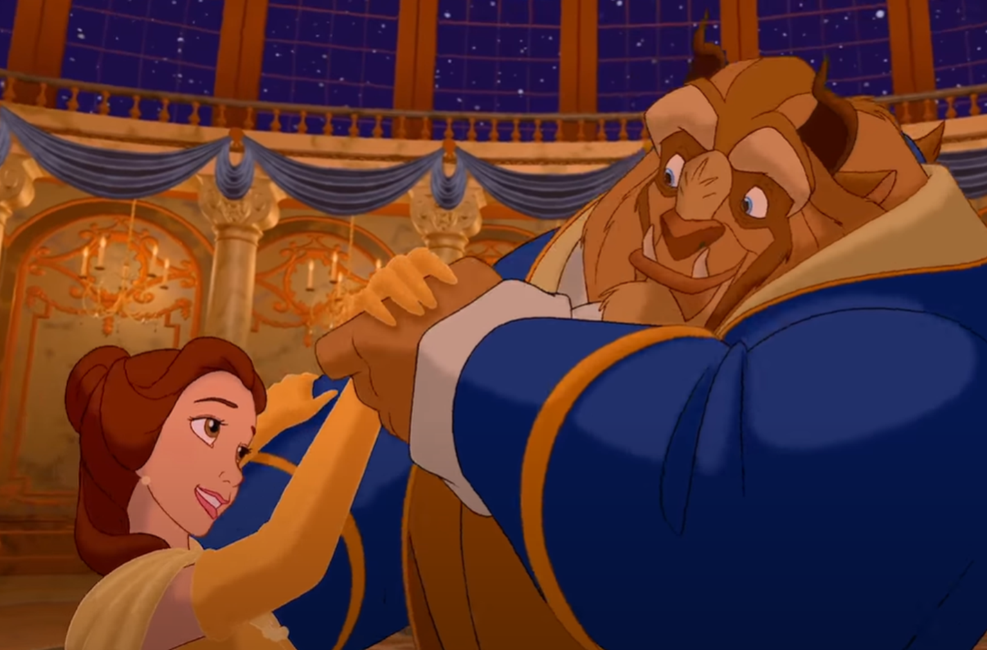 Screenshot from - Beauty And The Beast (1991)