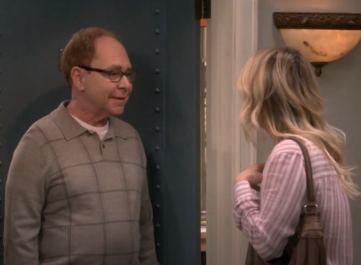 Screenshot of Teller (Larry Fowler) and Kaley Cuoco (Penny) from - The Big Bang Theory (2007-19)