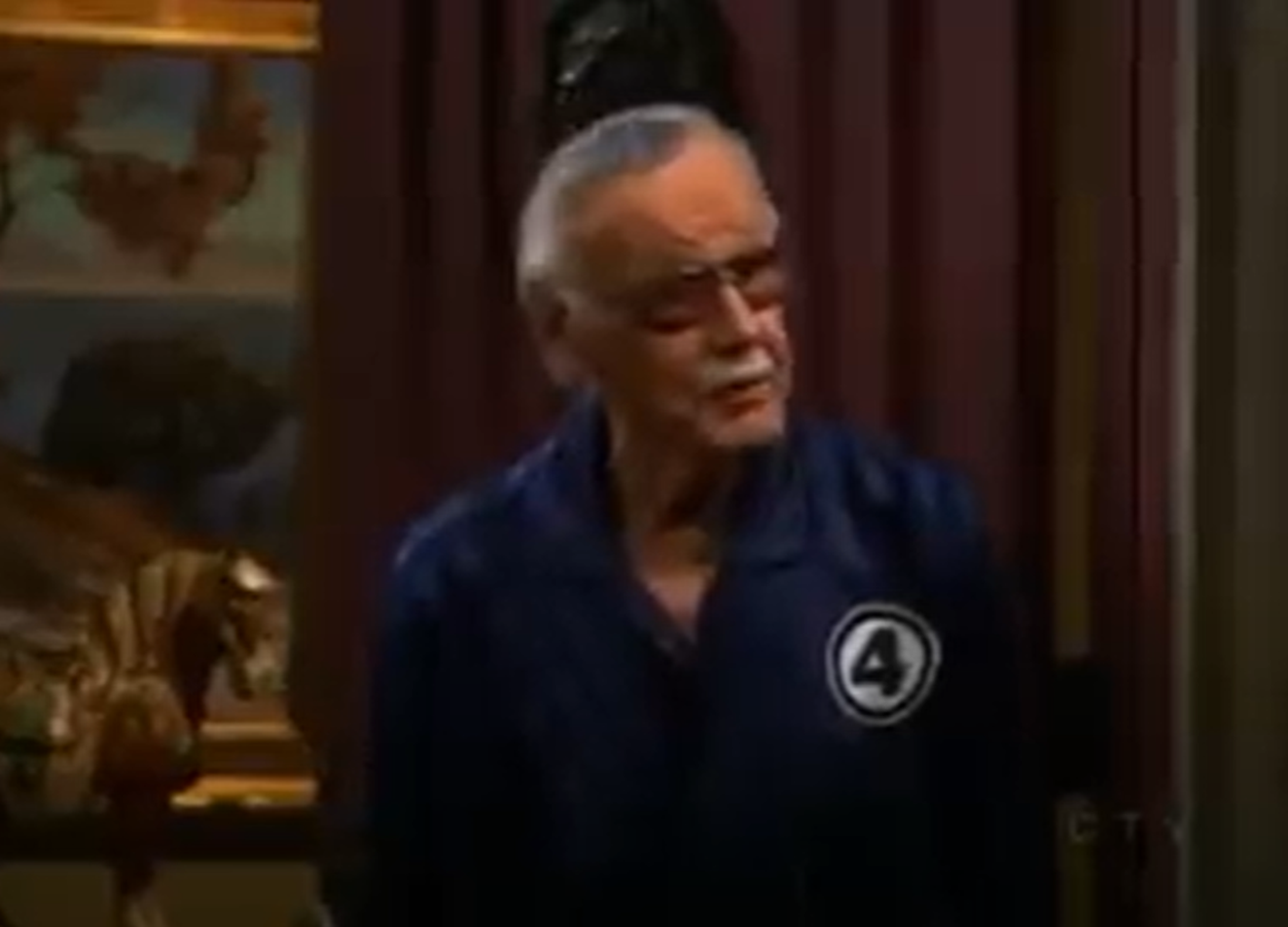 Screenshot of Stan Lee from The Big Bang Theory (2007-19)