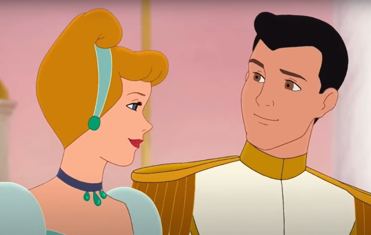 Screenshot from the animated movie Cinderella II: Dreams Come True (2002)