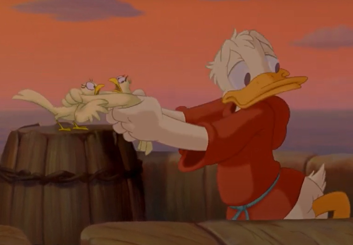 Screenshot from the animated movie Fantasia 2000 (1999)