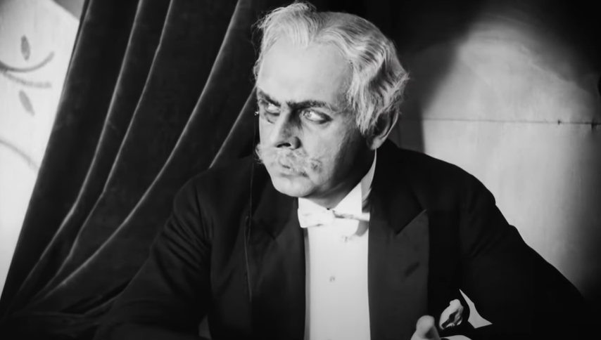 A snapshot of the movie Dr. Mabuse the Gambler