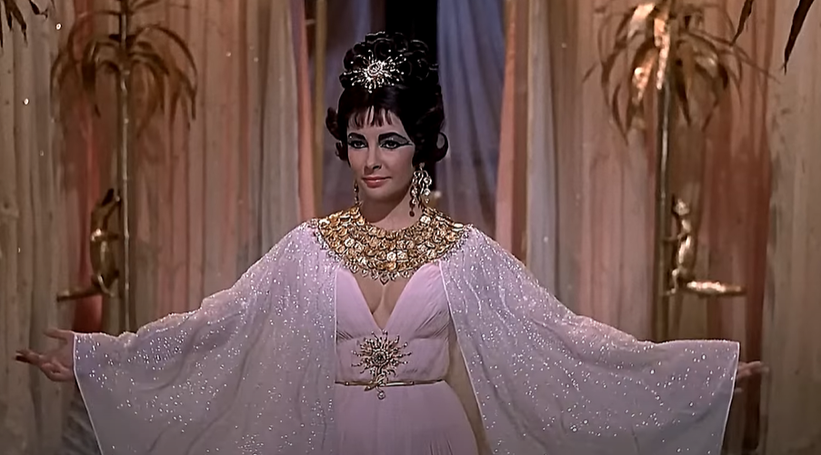 A snapshot of the movie Cleopatra