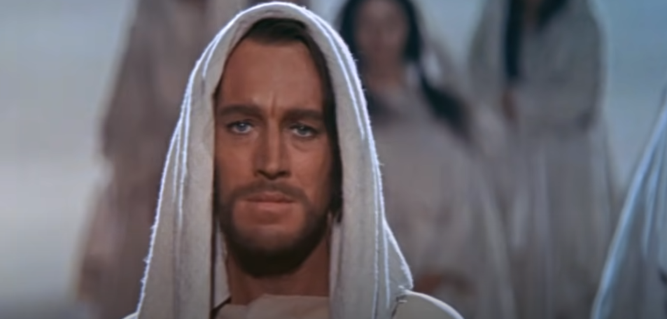 A snapshot of the movie The Greatest Story Ever Told