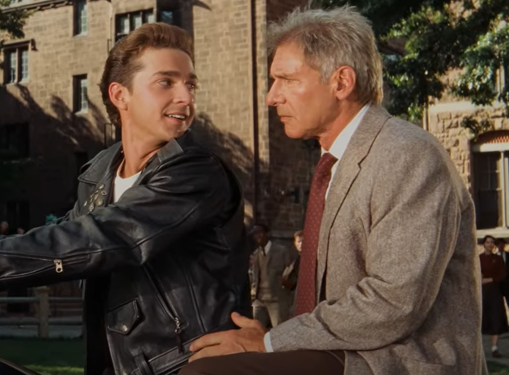 Screenshot from the movie Indiana Jones and the Kingdom of the Crystal Skull (2008)