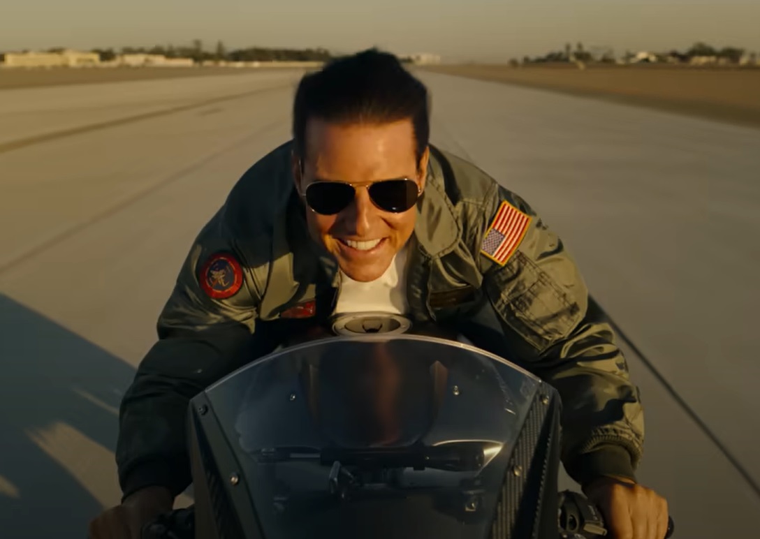 Screenshot from the movie Top Gun: Maverick (2022)