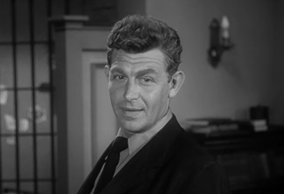 Screenshot from the television series The Andy Griffith Show (1960-1968)
