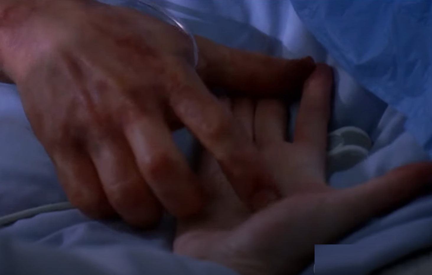 Screenshot of George O'Malley hand from - Grey's Anatomy (2005-)